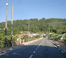 Projeto ITUR do troço de estrada Senras - Fonte, Rossas, Arouca